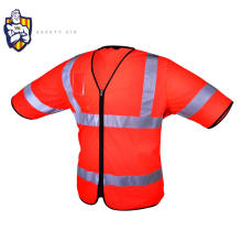 2018 new design EN20471 Promotional Cheap protective Traffic road multi-color range safety officer vest with good breathability